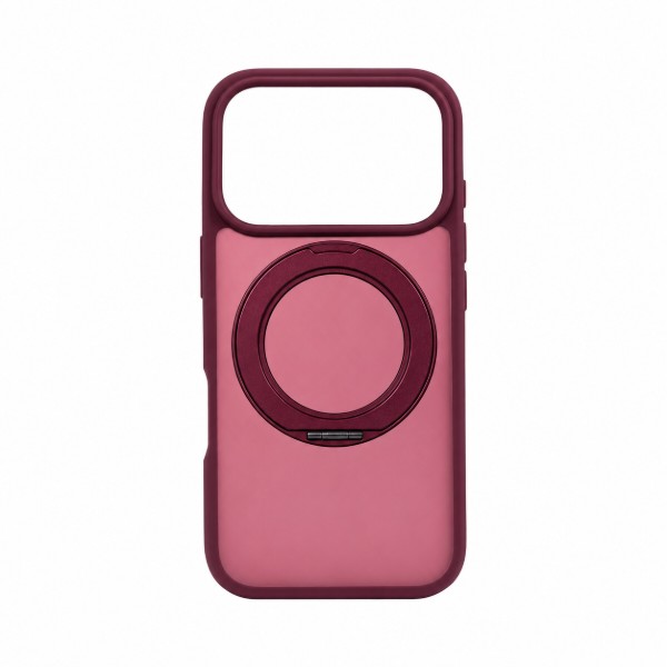 Фото - Чехол для смартфона Armorstandart Unit Stand2 for Apple iPhone 18 Pro / 17 Pro Dark Cherry (ARM92332) Фото - Чехол для смартфона Armorstandart Unit Stand2 for Apple iPhone 18 Pro / 17 Pro Dark Cherry (ARM92332)
