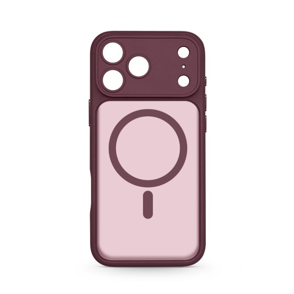 Фото - Чехол для смартфона Armorstandart Lush MagCase for Apple iPhone 18 Pro Max Dark Cherry (ARM92552)