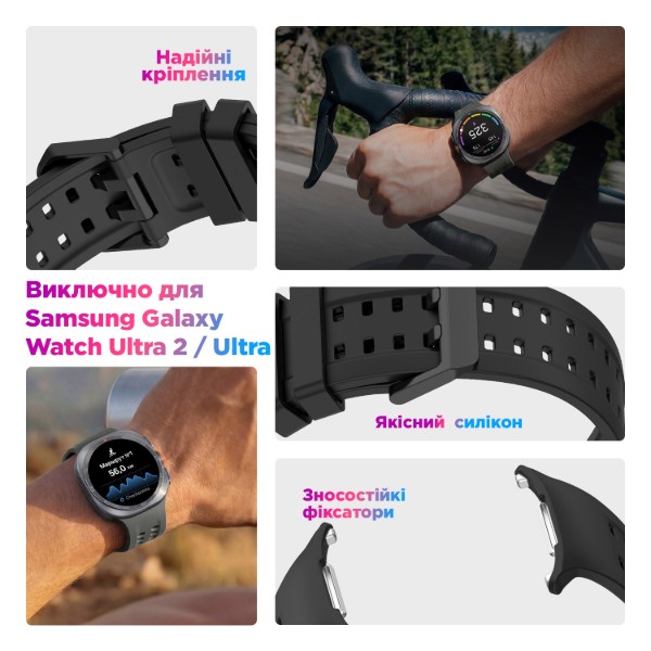Фото - Ремешок для смарт-часов Armorstandart for Samsung Galaxy Watch Ultra 2/Ultra Light Blue (ARM93611)