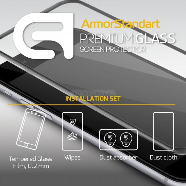Фото - Захисне скло для смартфону Armorstandart Premium 3D for Apple iPhone 8 Plus/7 Plus Black (ARM49288-G3D-BK)