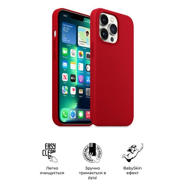 Фото - Чехол для смартфона Armorstandart Icon2 for Apple iPhone 13 Pro Max Red (ARM60507)