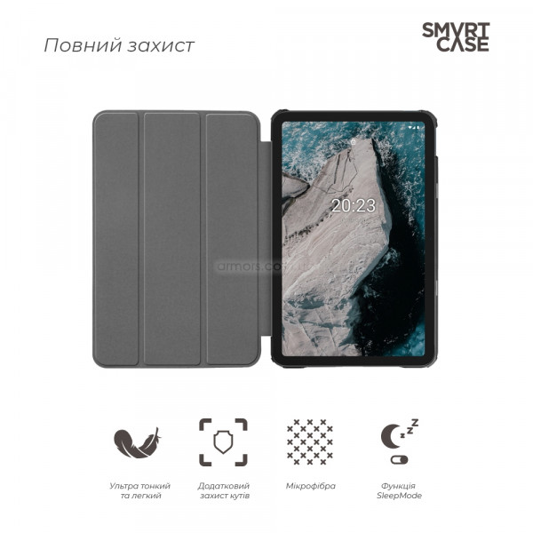 Фото - Чохол для планшета Armorstandart Smart for Nokia T20 Black (ARM61360)