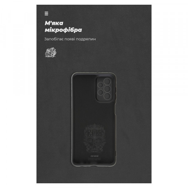 Фото - Чехол для смартфона Armorstandart ICON Case for Samsung A23 (A235)/A23 5G (A236) Camera cover Black (ARM61674)