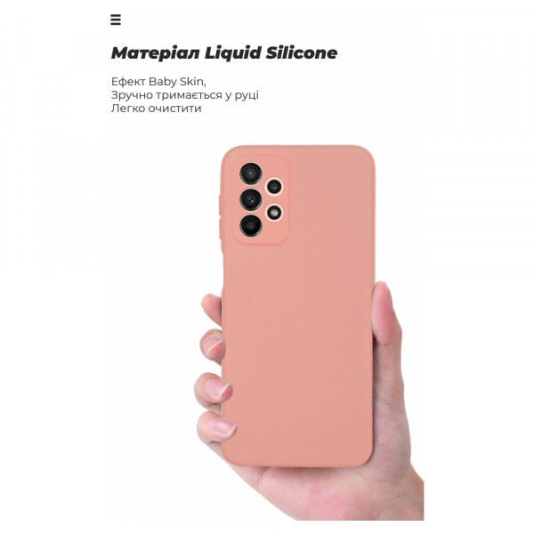 Фото - Чохол для смартфону Armorstandart ICON Case for Samsung A23 (A235)/A23 5G (A236) Camera cover Pink (ARM64578)