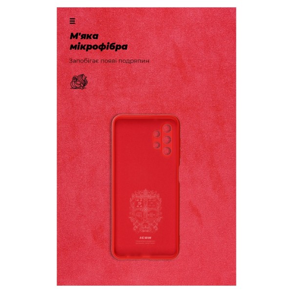Фото - Чохол для смартфону Armorstandart ICON Case for Samsung A13 4G (A135) Camera cover Red (ARM62667)
