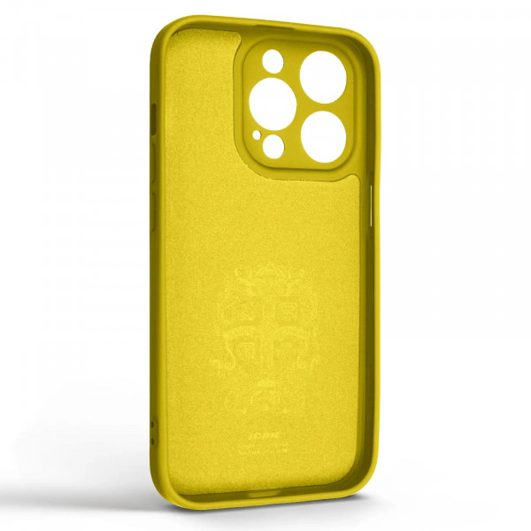 Фото - Чохол для смартфону Armorstandart Icon Ring for Apple iPhone 14 Pro Yellow (ARM68711)