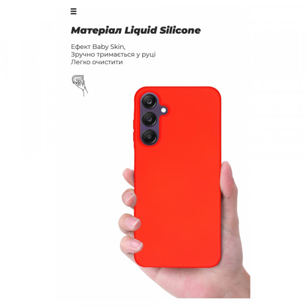 Фото - Чохол для смартфону Armorstandart Icon Case for Samsung A25 5G (A256) Red (ARM69658)