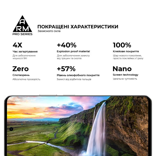 Фото - Захисне скло для смартфону Armorstandart Pro for Infinix Smart 10 4G / Smart 10 Plus 4G (ARM87127)