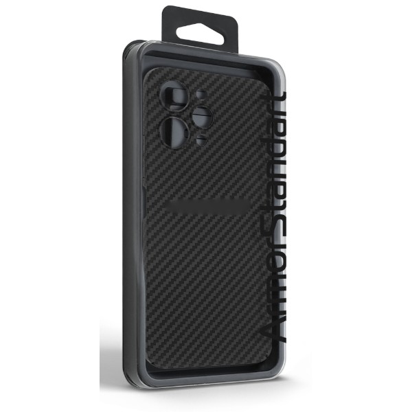 Фото - Чохол для смартфону Armorstandart LikeCarbon for Xiaomi Redmi 12 4G Black (ARM71941)