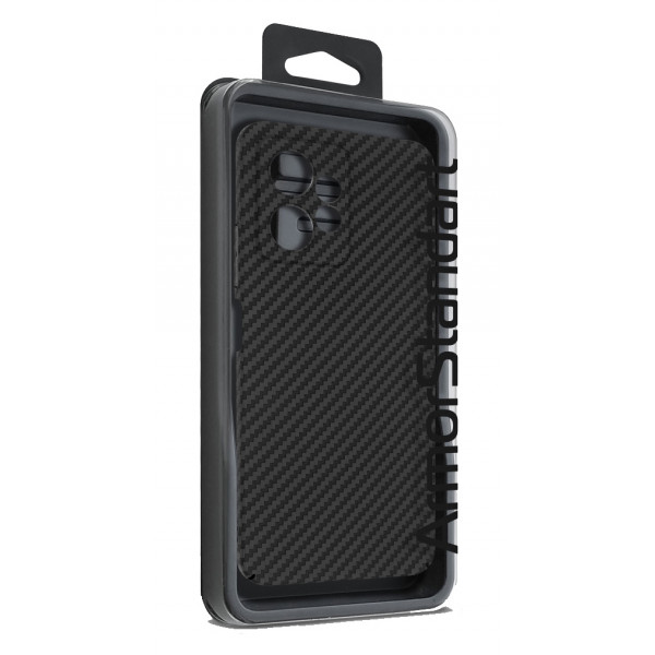 Фото - Чохол для смартфону Armorstandart LikeCarbon for Xiaomi Redmi Note 12 4G Black (ARM71947)