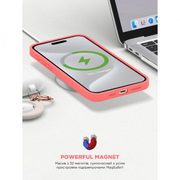 Фото - Чехол для смартфона Armorstandart ICON2 MagSafe for Apple iPhone 15 Pro Max Guava (ARM72751)
