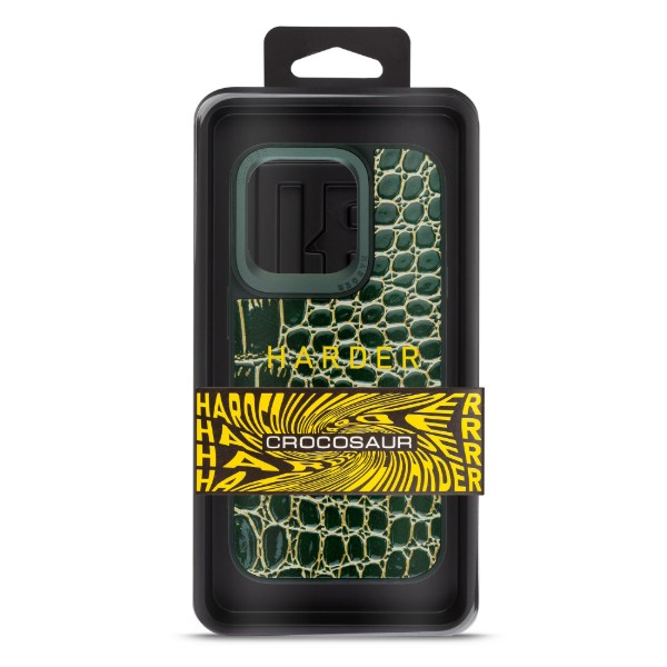 Фото - Чохол для смартфону Harder Crocosaur for Apple iPhone 15 Pro Max Green (ARM76708)