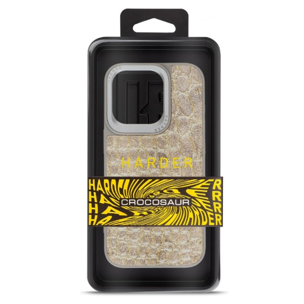 Фото - Чохол для смартфону Harder Crocosaur for Apple iPhone 14 Pro Titanium (ARM76723)