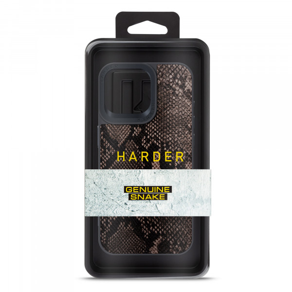 Фото - Чохол для смартфону Harder Genuine Snake for Apple iPhone 15 Pro Max Black (ARM76786)