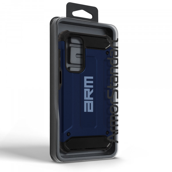 Фото - Чохол для смартфону Armorstandart Panzer for Samsung A16 4G (A165) Dark Blue (ARM80152)
