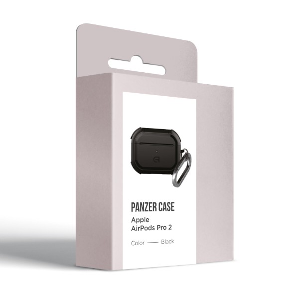 Фото - Чехол для наушников Armorstandart Panzer for Apple Airpods Pro 2 Black (ARM82750)