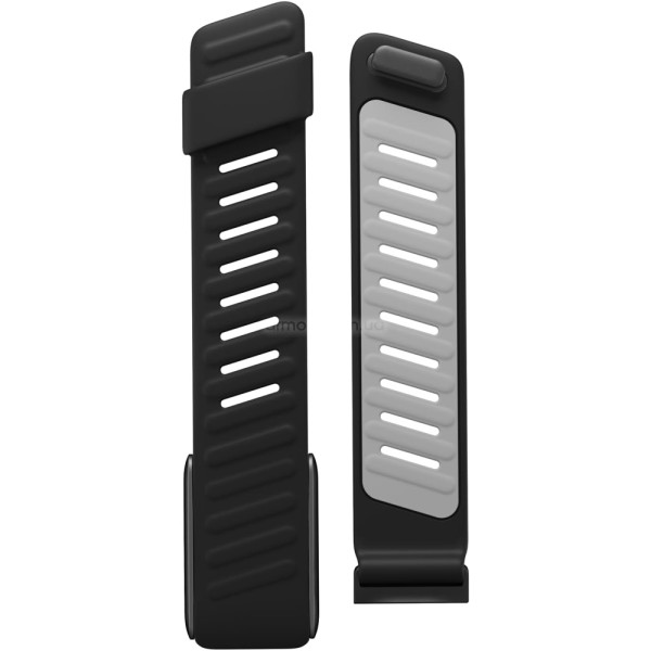 Фото - Ремінець для фітнес-браслета Armorstandart Silicone Tech for Whoop 5.0 / MG Black with Black (ARM90098)