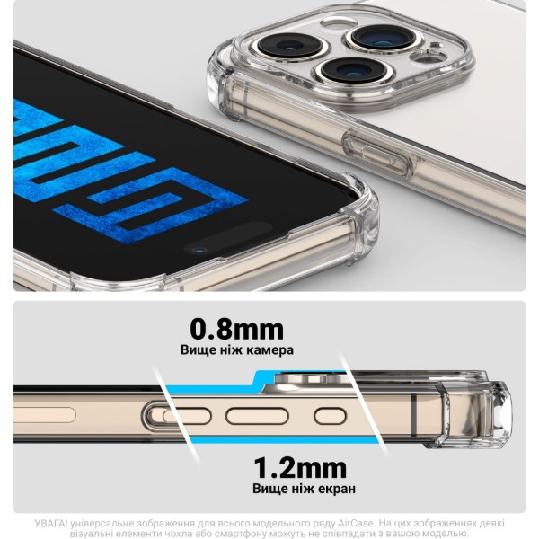 Фото - Чехол для смартфона Armorstandart Air Force for Infinix Smart 20 4G Camera cover Clear (ARM90611)
