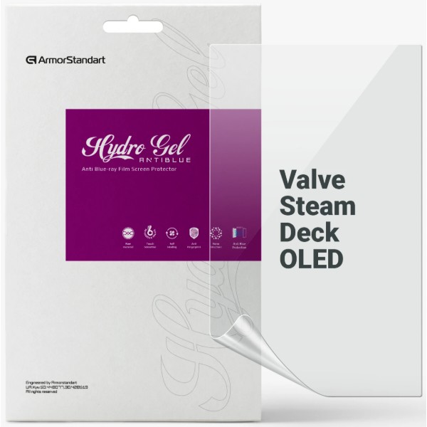 Фото - Пленка защитная для игровой приставки Armorstandart Anti-Blue for Valve Steam Deck OLED (ARM73568)