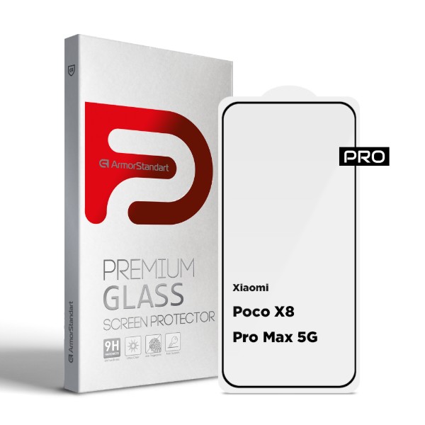 Фото - Захисне скло для смартфону Armorstandart Pro for Xiaomi Poco X8 Pro Max 5G (ARM90698)