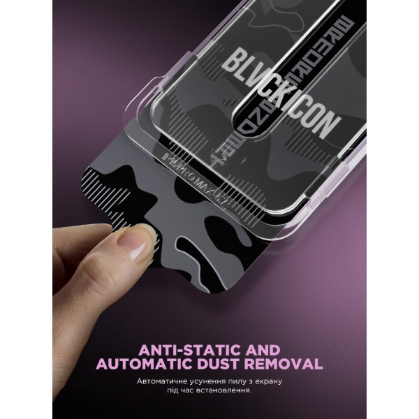 Фото - Захисне скло для смартфону Armorstandart Black Icon Supreme EZ for iPhone 17 Pro (ARM86407)