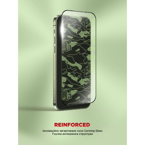 Фото - Защитное стекло для смартфона Armorstandart Corning Black Icon for Apple iPhone 17 Pro (ARM88499)