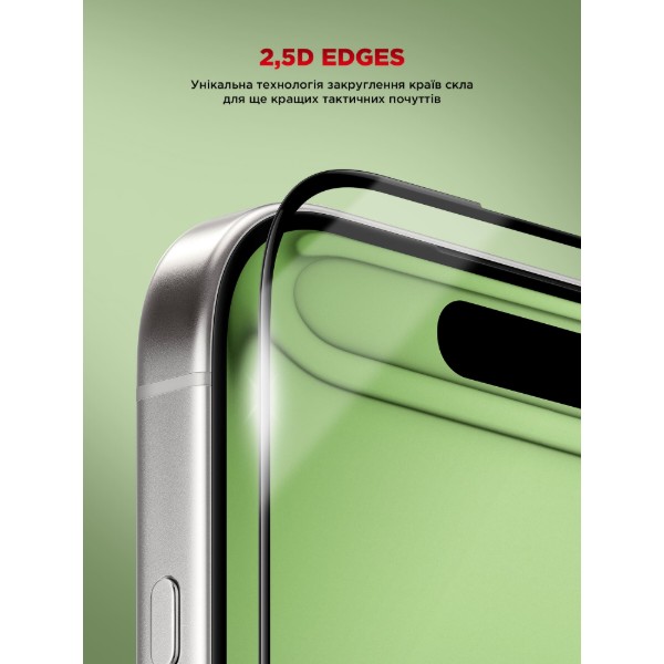 Фото - Защитное стекло для смартфона Armorstandart Corning Black Icon for Apple iPhone 17 Pro (ARM88499)