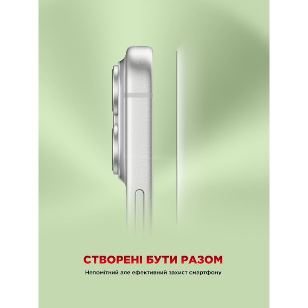 Фото - Захисне скло для смартфону Armorstandart Corning Black Icon for Apple iPhone 18 Pro (ARM92165)