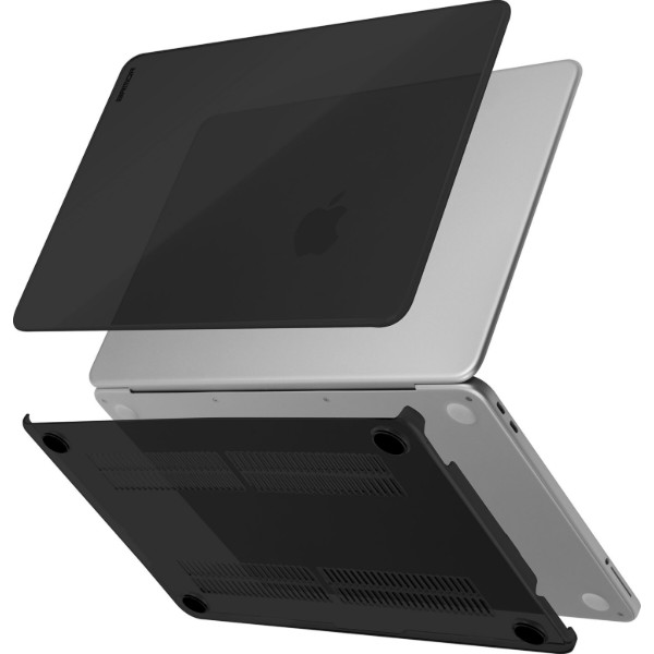 Фото - Чохол-накладка для ноутбуку Armorstandart Crystal for MacBook Neo Black (ARM91114)