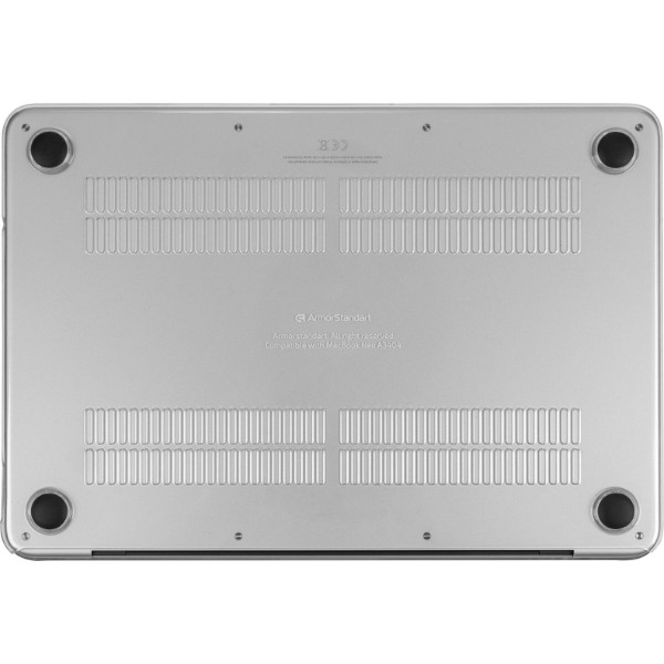 Фото - Чохол-накладка для ноутбуку Armorstandart Crystal for MacBook Neo Clear (ARM91115)