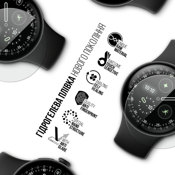 Фото - Защитная пленка для смарт-часов Armorstandart for Google Pixel Watch 4 41mm 6 шт. (ARM94018)
