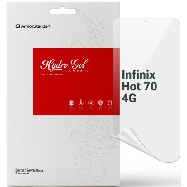 Фото - Захисна плівка для смартфону Armorstandart for Infinix Hot 70 4G (ARM92216) Фото - Захисна плівка для смартфону Armorstandart for Infinix Hot 70 4G (ARM92216)
