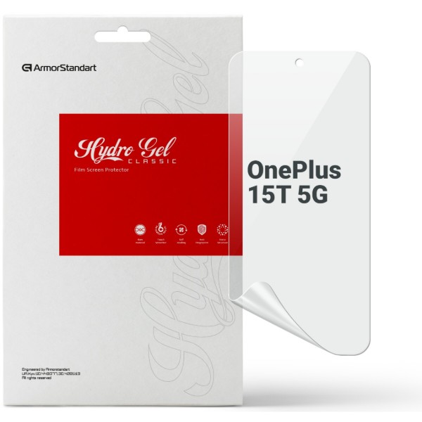 Фото - Защитная пленка для смартфона Armorstandart for OnePlus 15T 5G (ARM93902) Фото - Защитная пленка для смартфона Armorstandart for OnePlus 15T 5G (ARM93902)