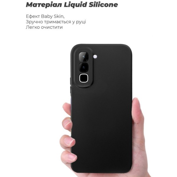 Фото - Чохол для смартфону Armorstandart ICON for Infinix Hot 70 4G Camera cover Black (ARM92251)