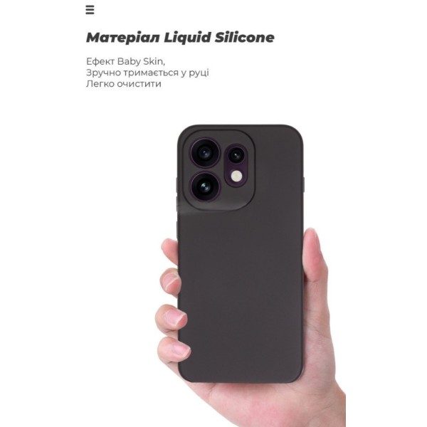 Фото - Чехол для смартфона Armorstandart ICON for OPPO Reno16 5G Camera cover Black (ARM92254)