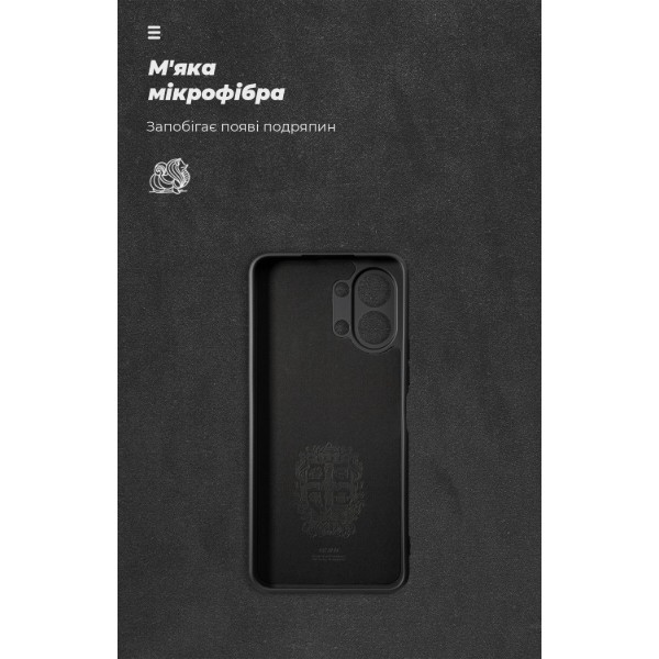 Фото - Чохол для смартфону Armorstandart ICON for Tecno Spark Go 3 4G Camera cover Black (ARM91023)