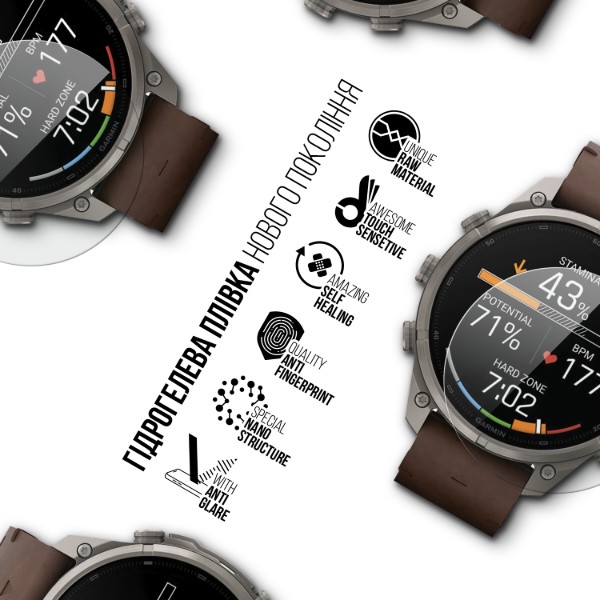 Фото - Захисна плівка для смарт-годинника Armorstandart Matte for Garmin Fenix 9 Pro 47mm AMOLED 6 шт. (ARM94315)