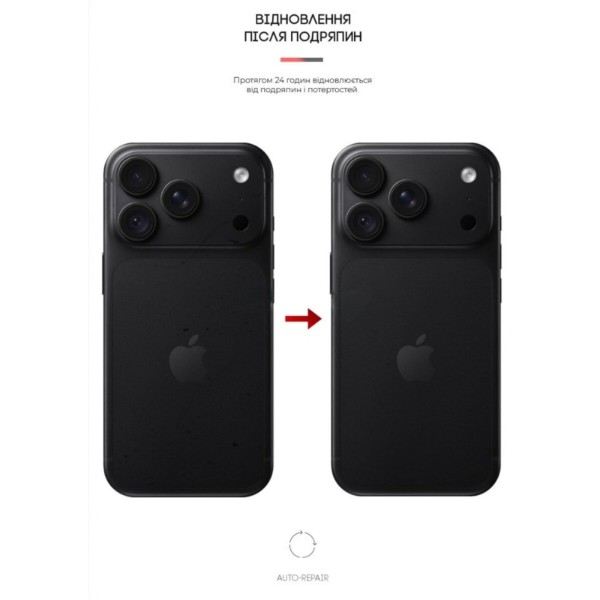 Фото - Защитная пленка для смартфона Armorstandart на заднюю панель for Apple iPhone 18 Pro Carbone Transparent (ARM94252)