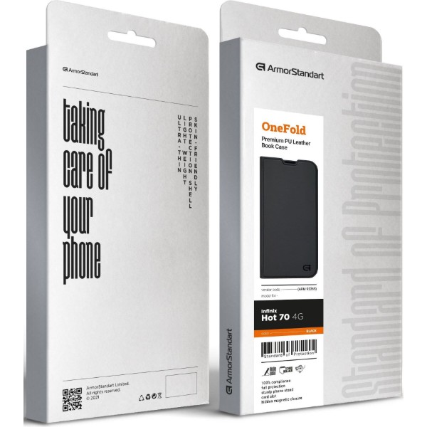Фото - Чехол для смартфона Armorstandart OneFold Case for Infinix Hot 70 4G Black (ARM92265)