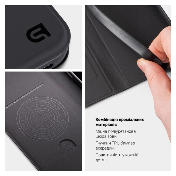 Фото - Чохол для смартфону Armorstandart OneFold Case for Xiaomi 17T 5G Black (ARM90973)