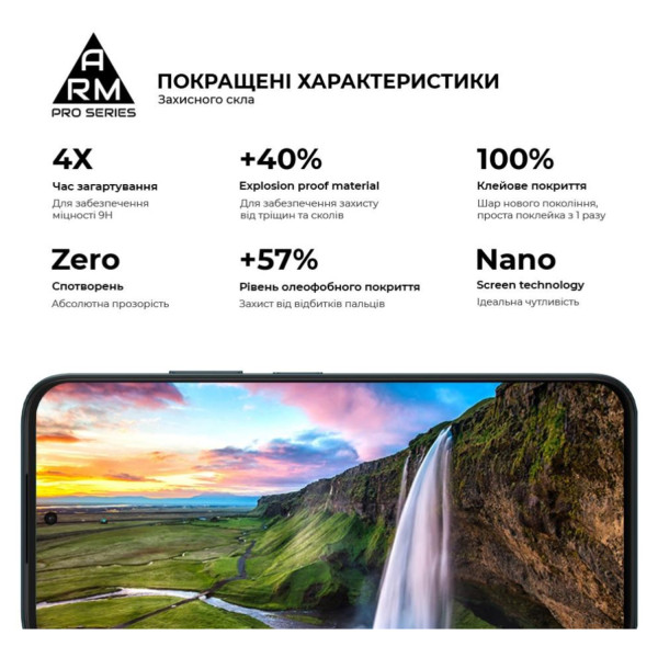Фото - Защитное стекло для смартфона Armorstandart Pro for OPPO A6 4G / A6K 4G / A6S 4G / A6X 4G (ARM90279)