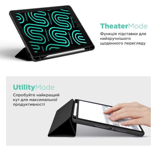 Фото - Чохол для планшета Armorstandart Smart Fold Pen for Xiaomi Pad 8/8 Pro/7/7 Pro Black (ARM91183)