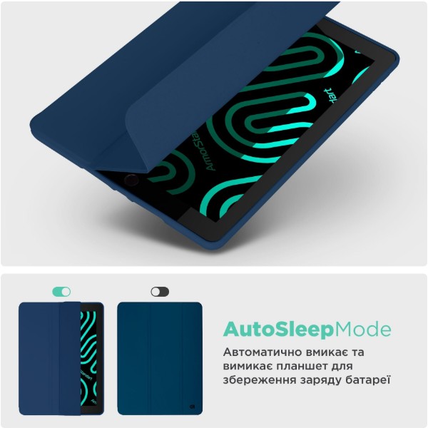 Фото - Чехол для планшета Armorstandart Smart Fold Pen for Xiaomi Pad 8/8 Pro/7/7 Pro Dark Blue (ARM91184)
