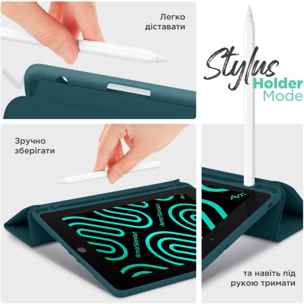 Фото - Чехол для планшета Armorstandart Smart Fold Pen for Xiaomi Pad 8/8 Pro/7/7 Pro Pine Green (ARM91186)