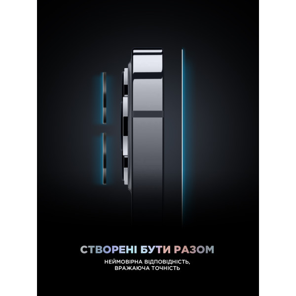 Фото - Захисне скло для смартфону Armorstandart Supreme Plus Black Icon for Apple iPhone 15 Pro (ARM71139)