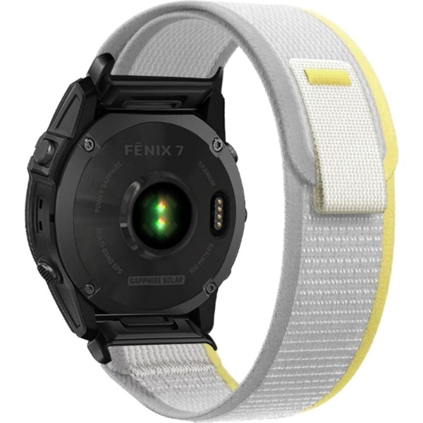 Фото - Ремешок для смарт-часов Armorstandart Trail for Garmin 20 mm Beige/Yellow (ARM85698)