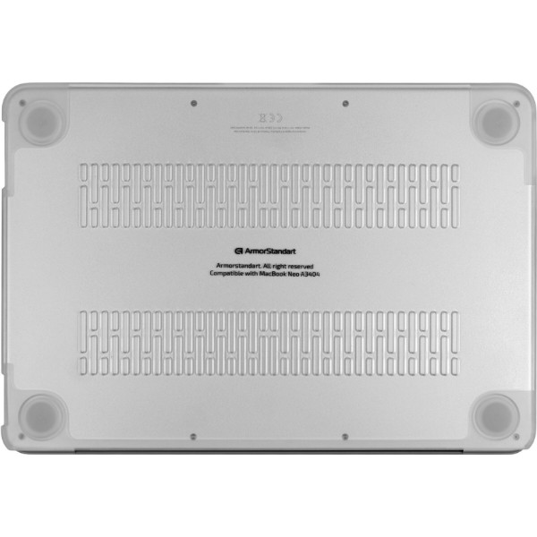 Фото - Чохол-накладка для ноутбуку Armorstandart Unit for MacBook Neo White (ARM92908)
