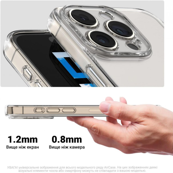 Фото - Чехол для смартфона Armorstandart Air for Realme C75 4G Camera cover Clear (ARM82891)