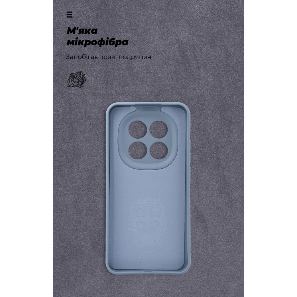 Фото - Чохол для смартфону Armorstandart ICON for Xiaomi Redmi Note 15 Pro 5G Camera cover Winter Blue (ARM89822)