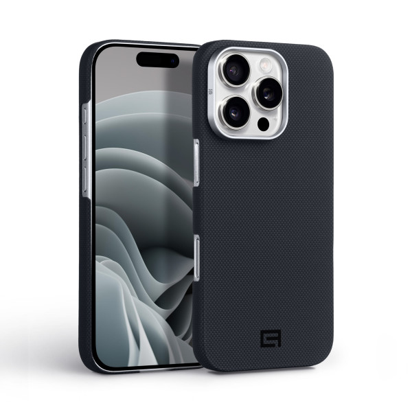 Фото - Чохол для смартфону Armorstandart BlackIcon Aramid Plain MagCase for Apple iPhone 16 Pro Black (ARM90169)